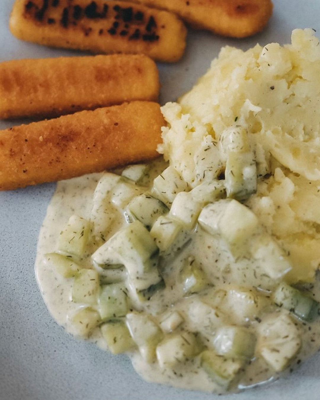 veganes Gurkengemüse
