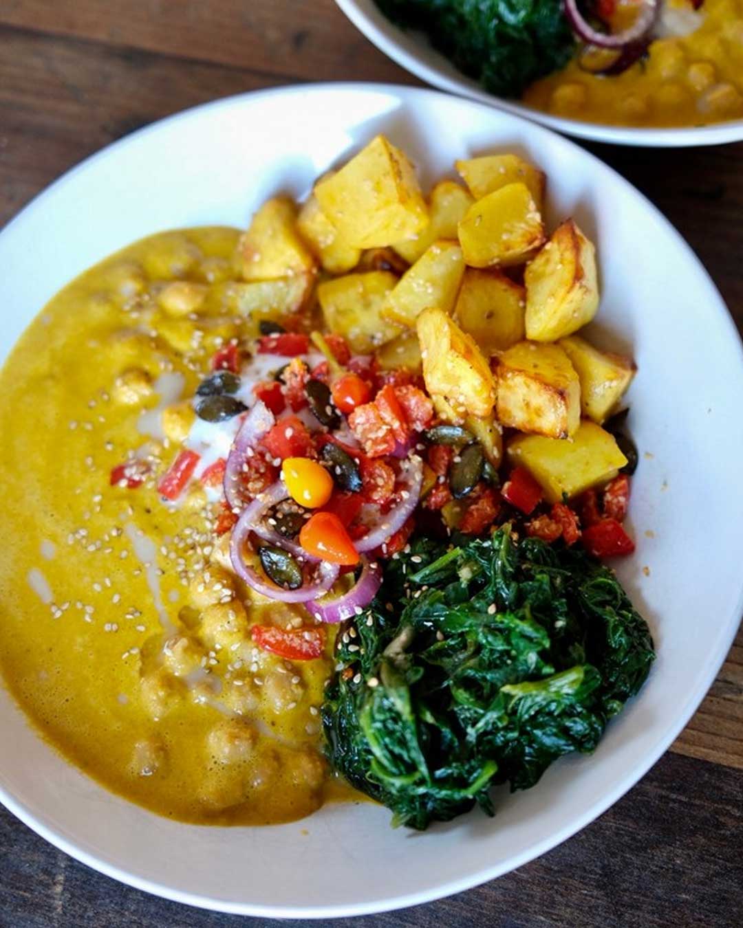 Kichererbsen Masala