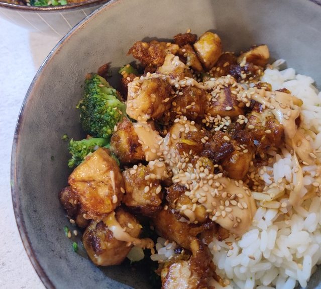 Sticky Tofu