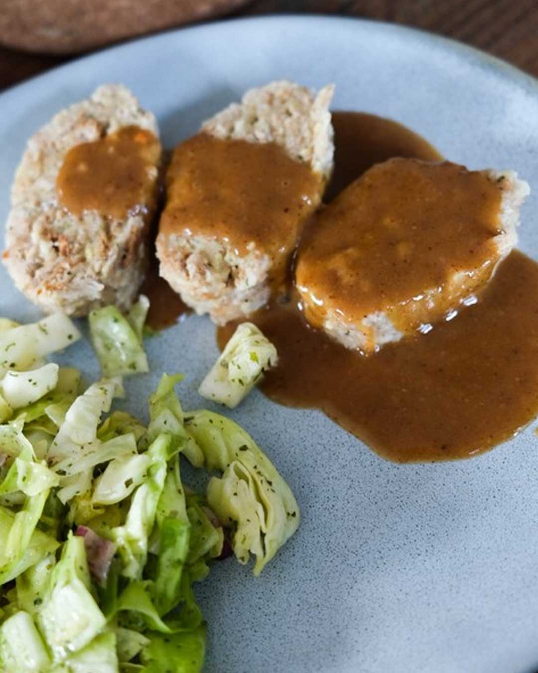 Einfache vegane Bratensauce