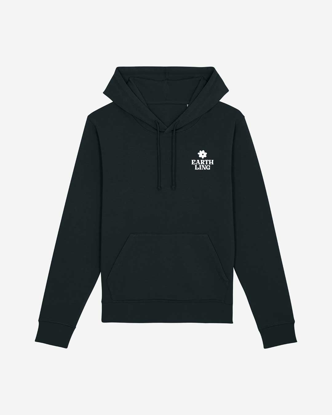All My Friends Organic Hoodie schwarz front