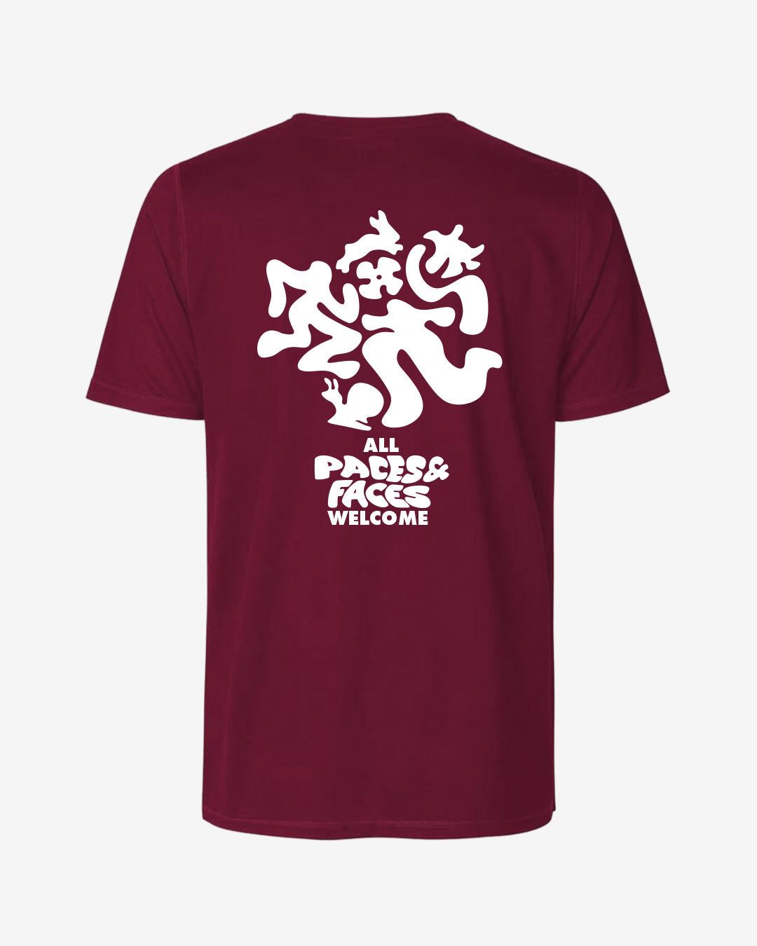 All Paces/Faces Welcome recyceltes Performance T-Shirt