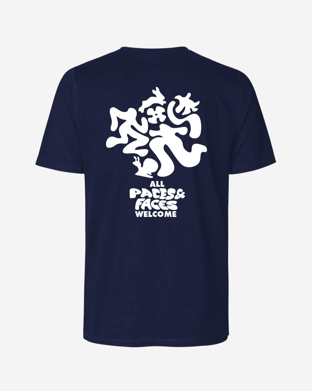 All Paces/Faces Welcome recyceltes Performance T-Shirt