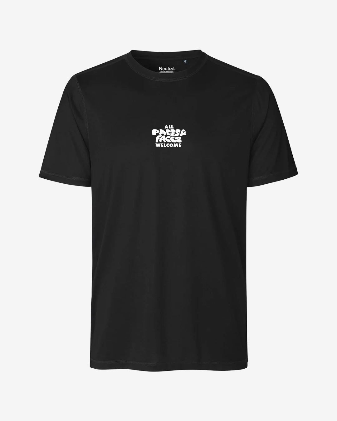 All Paces/Faces Welcome recyceltes Performance T-Shirt