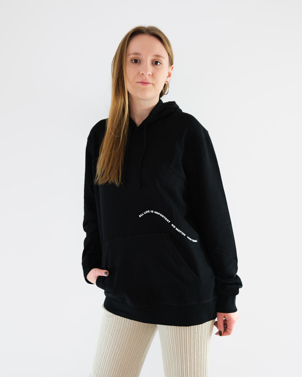 all species front hoodie