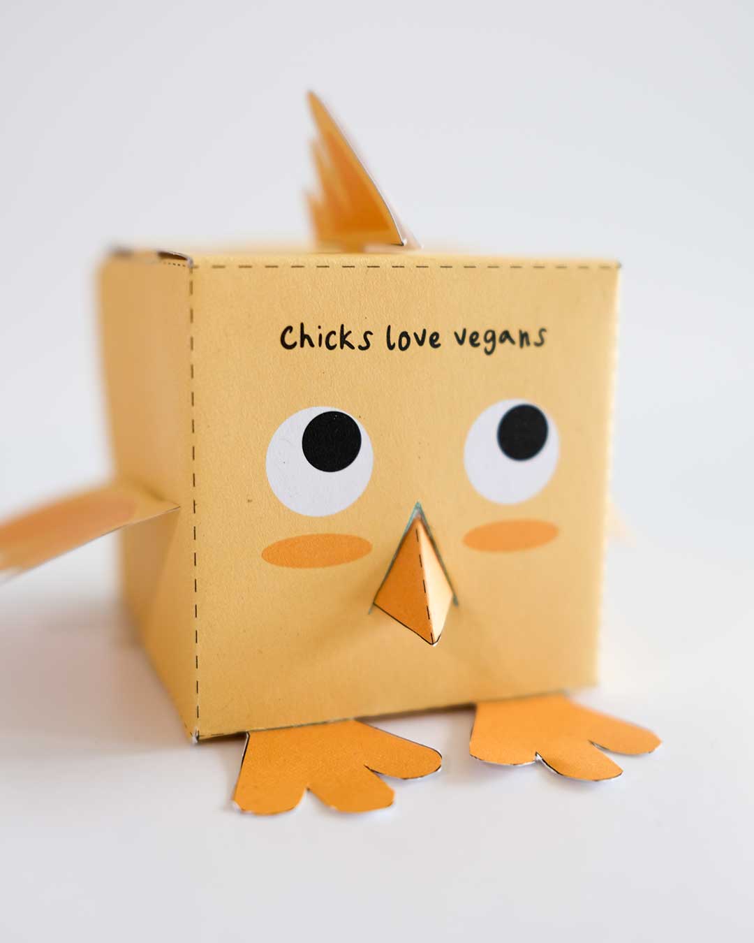 Küken Dotti: DIY-Bastelbogen (Geschenk ab 30€)