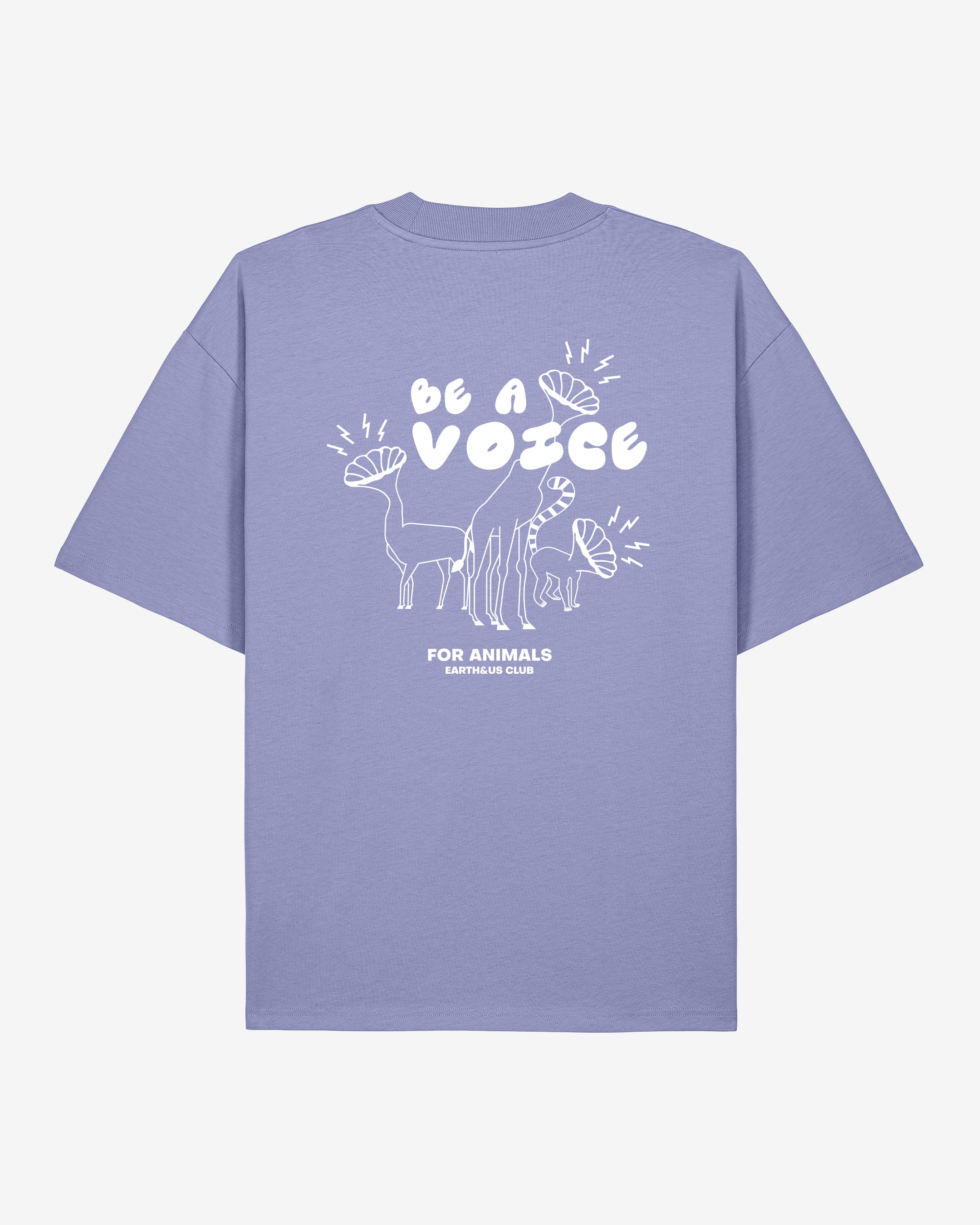 Be A Voice Oversized Organic Shirt
