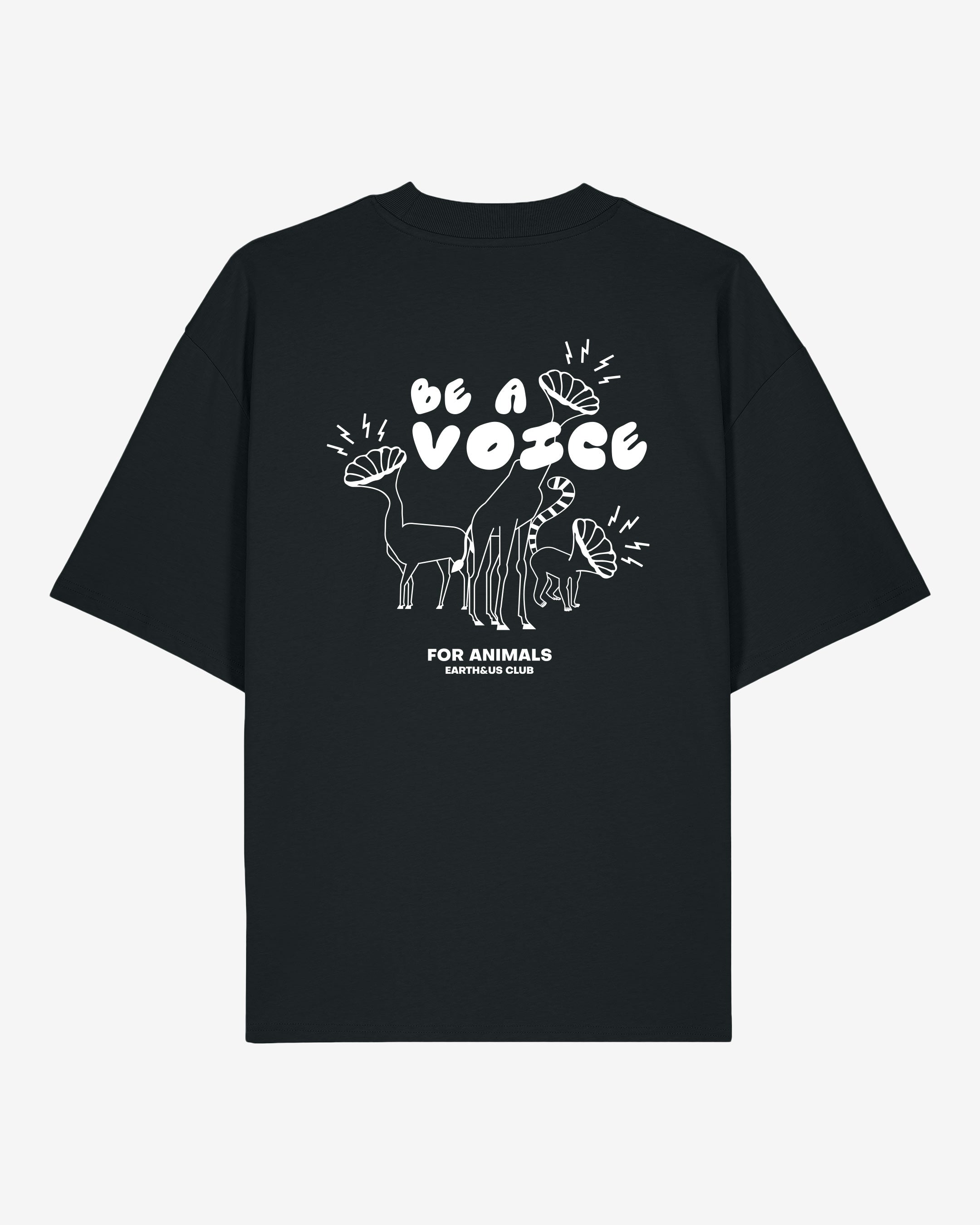 Be A Voice Oversized Organic Shirt