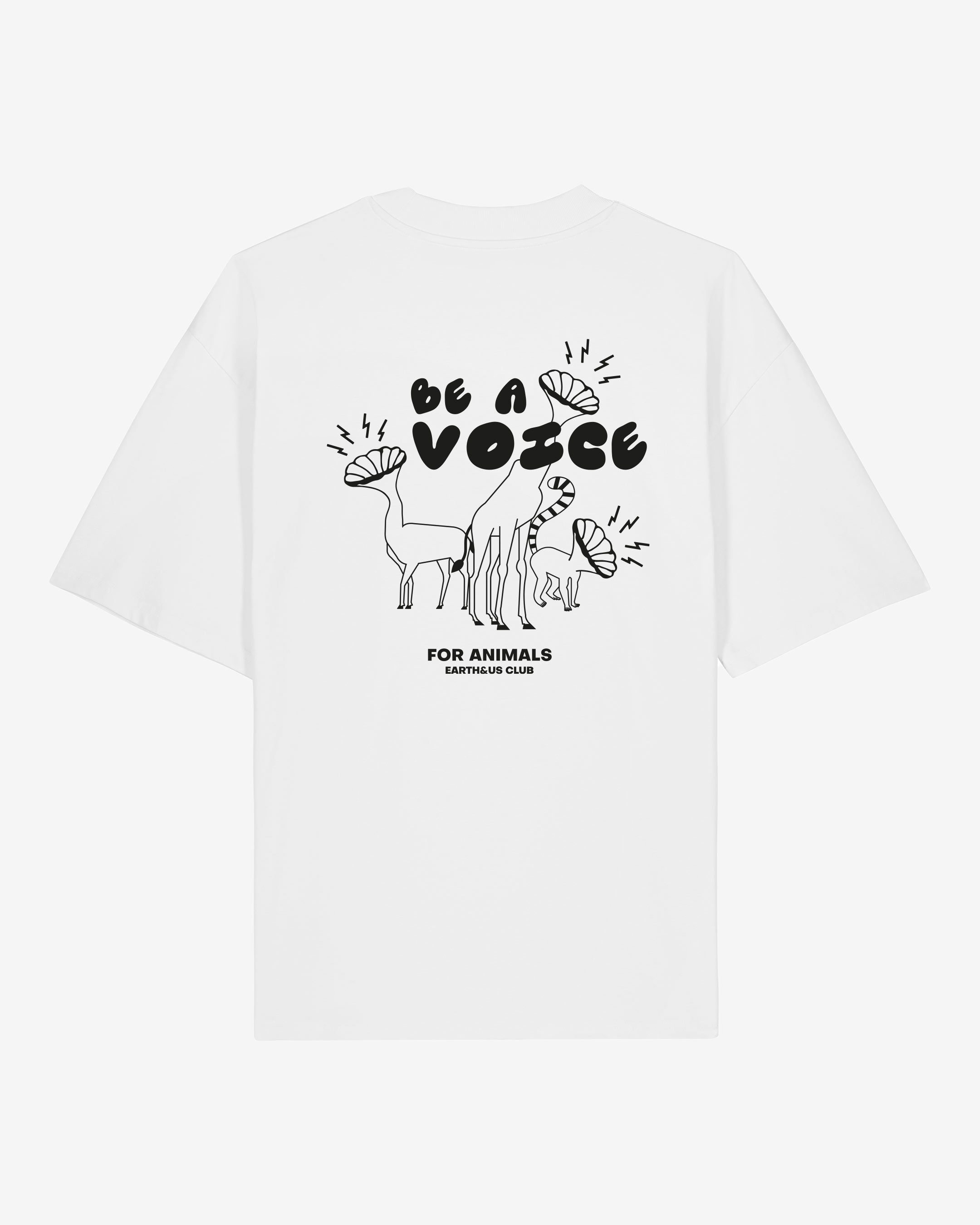 Be A Voice Oversized Organic Shirt
