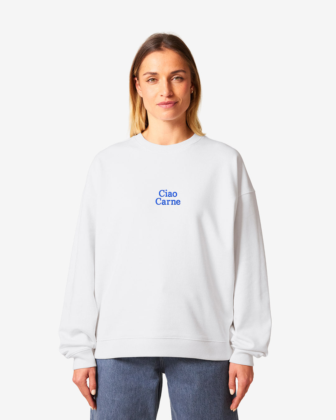 Ciao Carne Stick Oversized Organic Sweatshirt