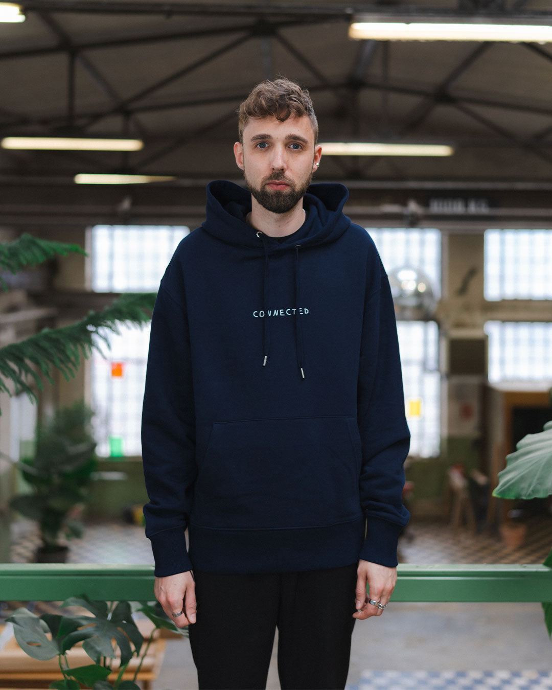 CONNECTION Oversized Organic Hoodie
