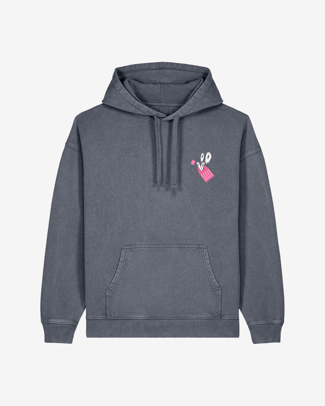 Dairy Is Scary Oversized Organic Hoodie