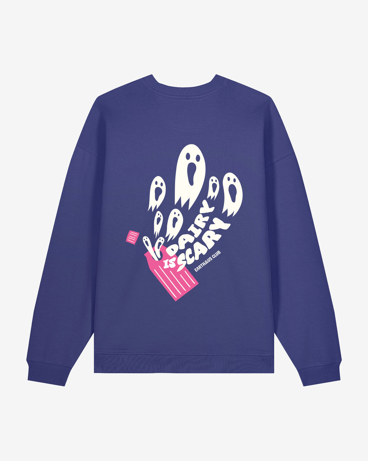 Dairy Is Scary Oversized Organic Sweatshirt