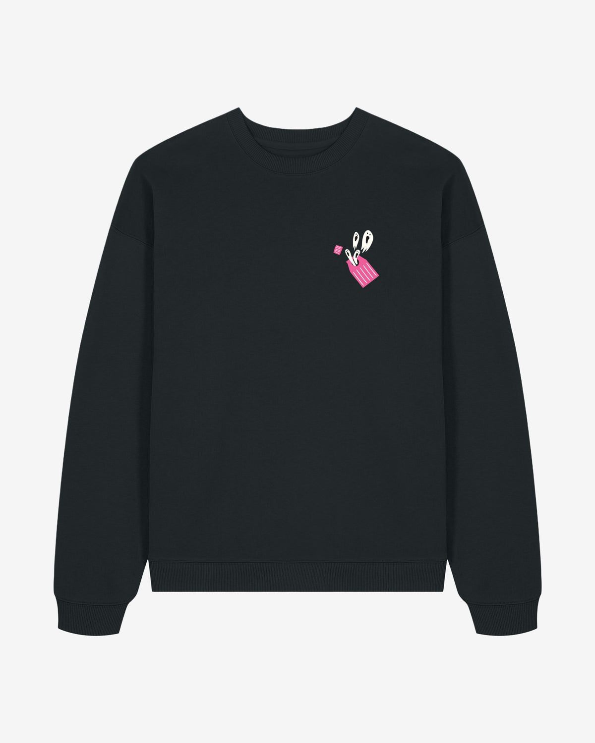 Dairy Is Scary Oversized Organic Sweatshirt