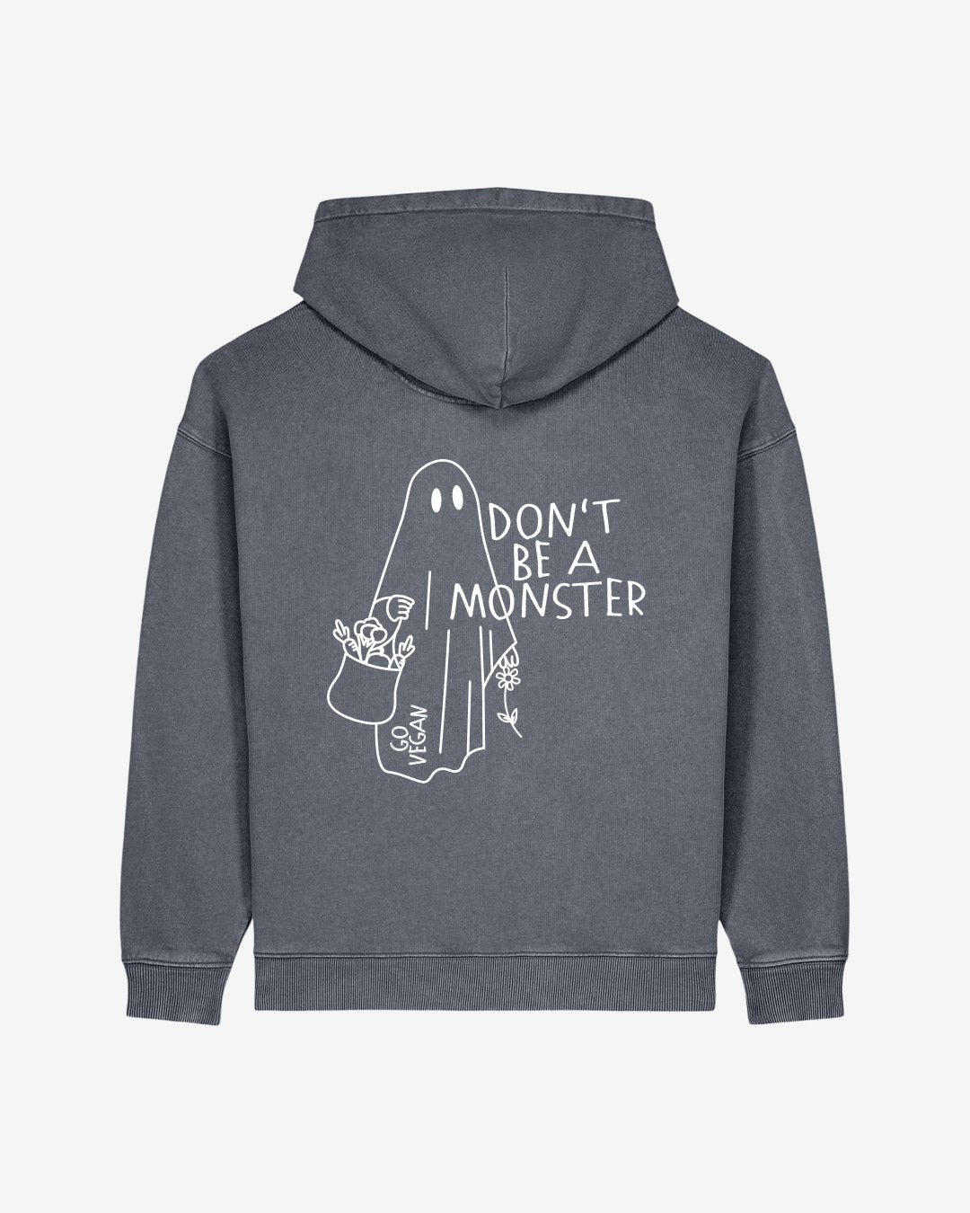 Don't Be A Monster Oversized Organic Hoodie