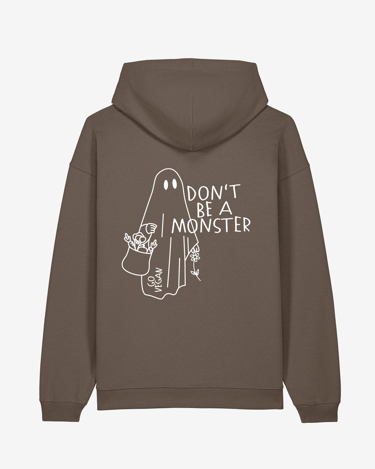 Don't Be A Monster Oversized Organic Hoodie