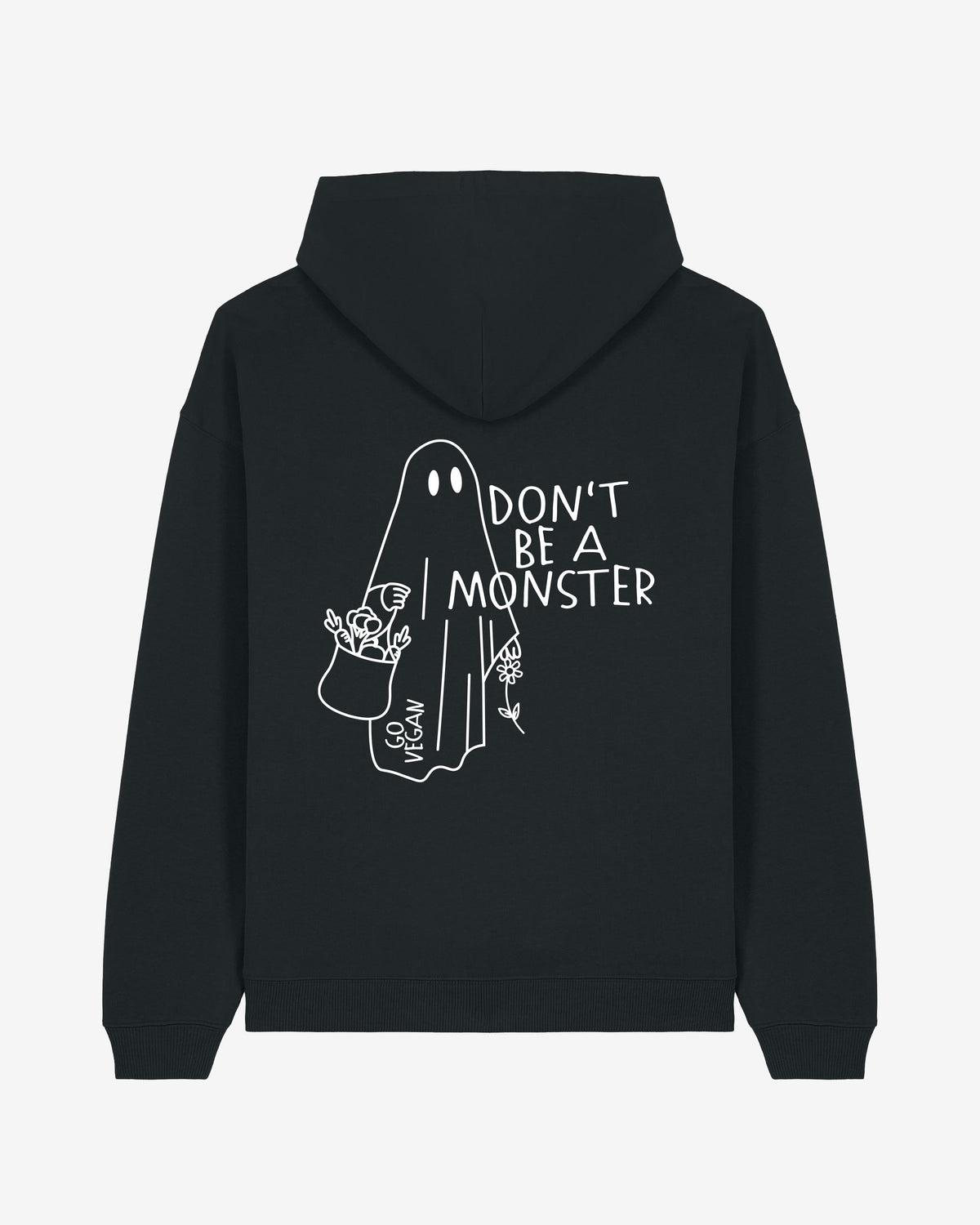 Don't Be A Monster Oversized Organic Hoodie