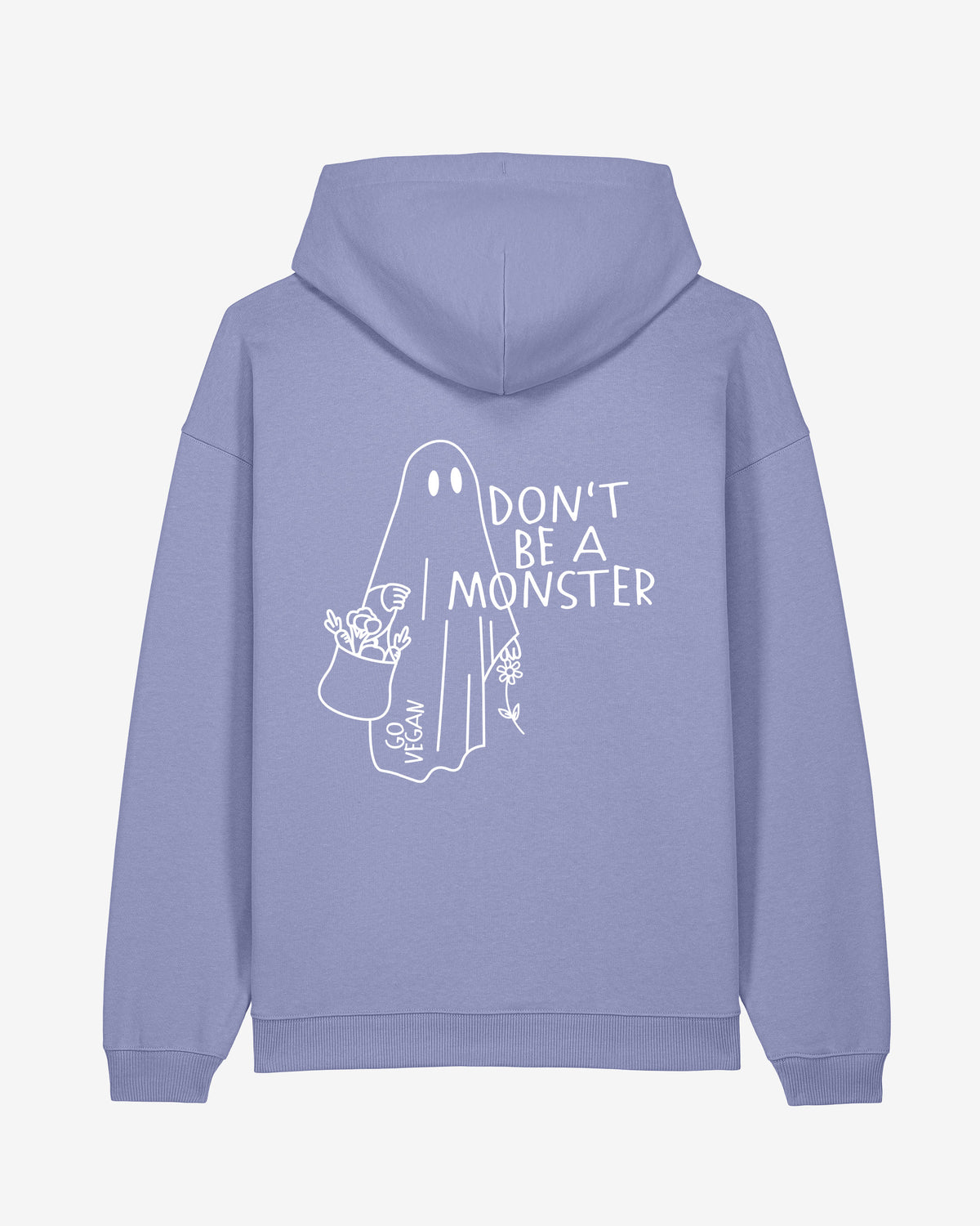 Don't Be A Monster Oversized Organic Hoodie