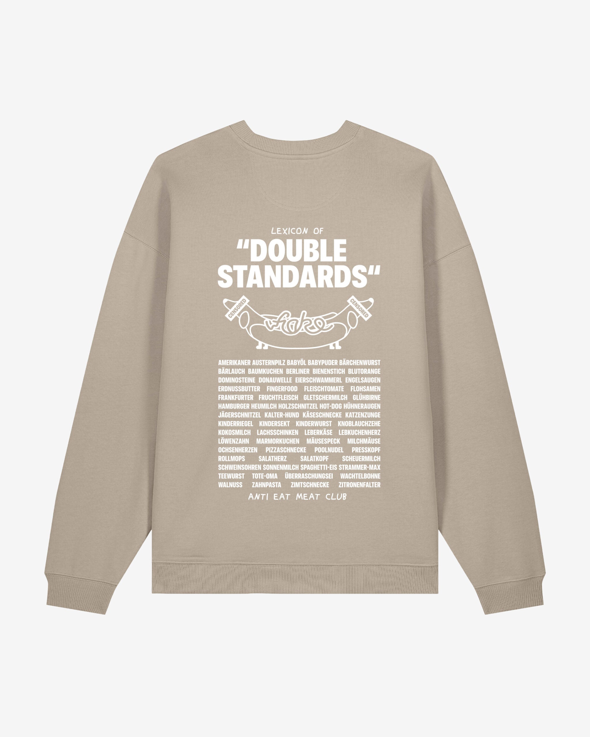 Double Standards Oversized Organic Sweater