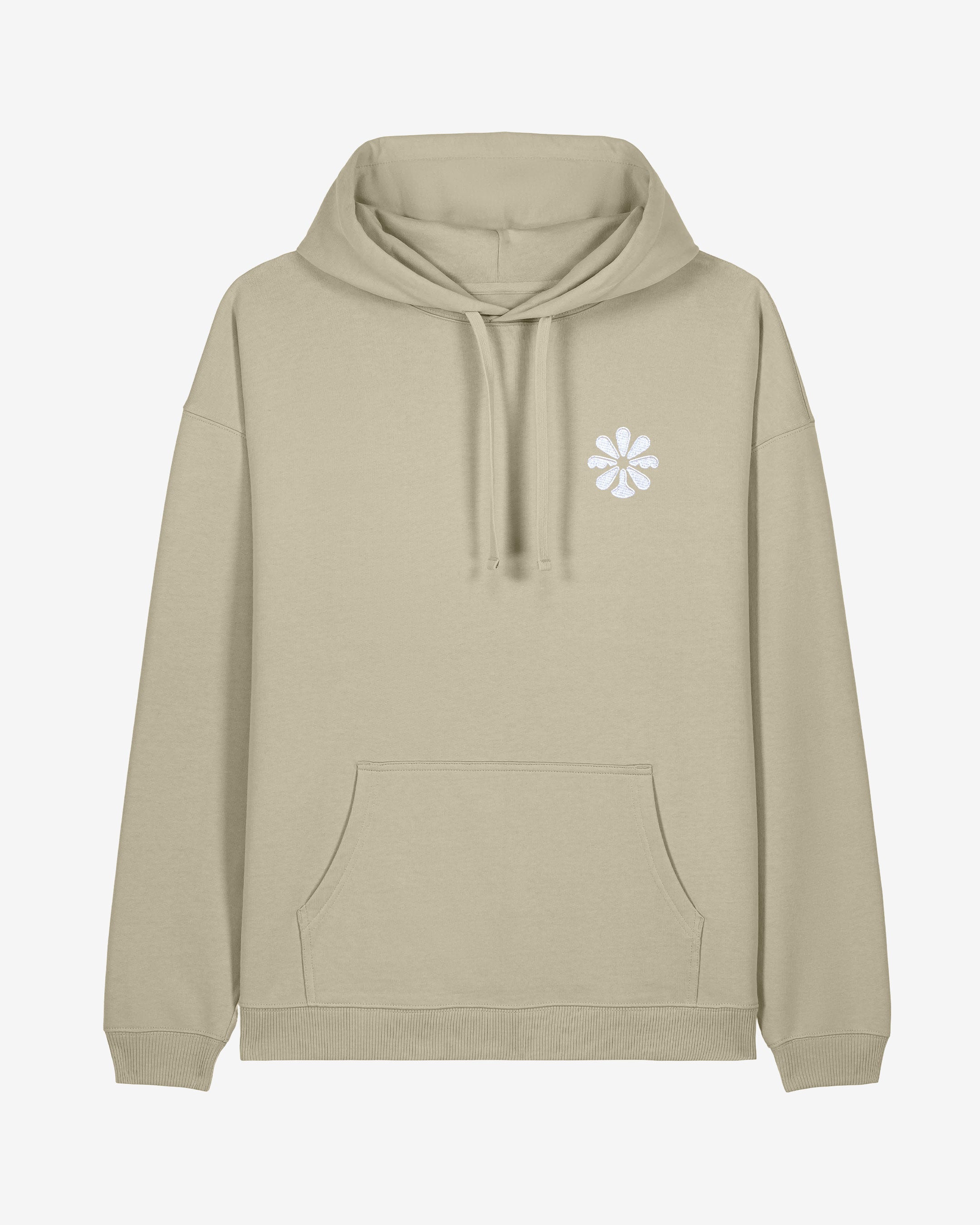 EARTH & US CLUB Bloom Stick Oversized Organic Hoodie