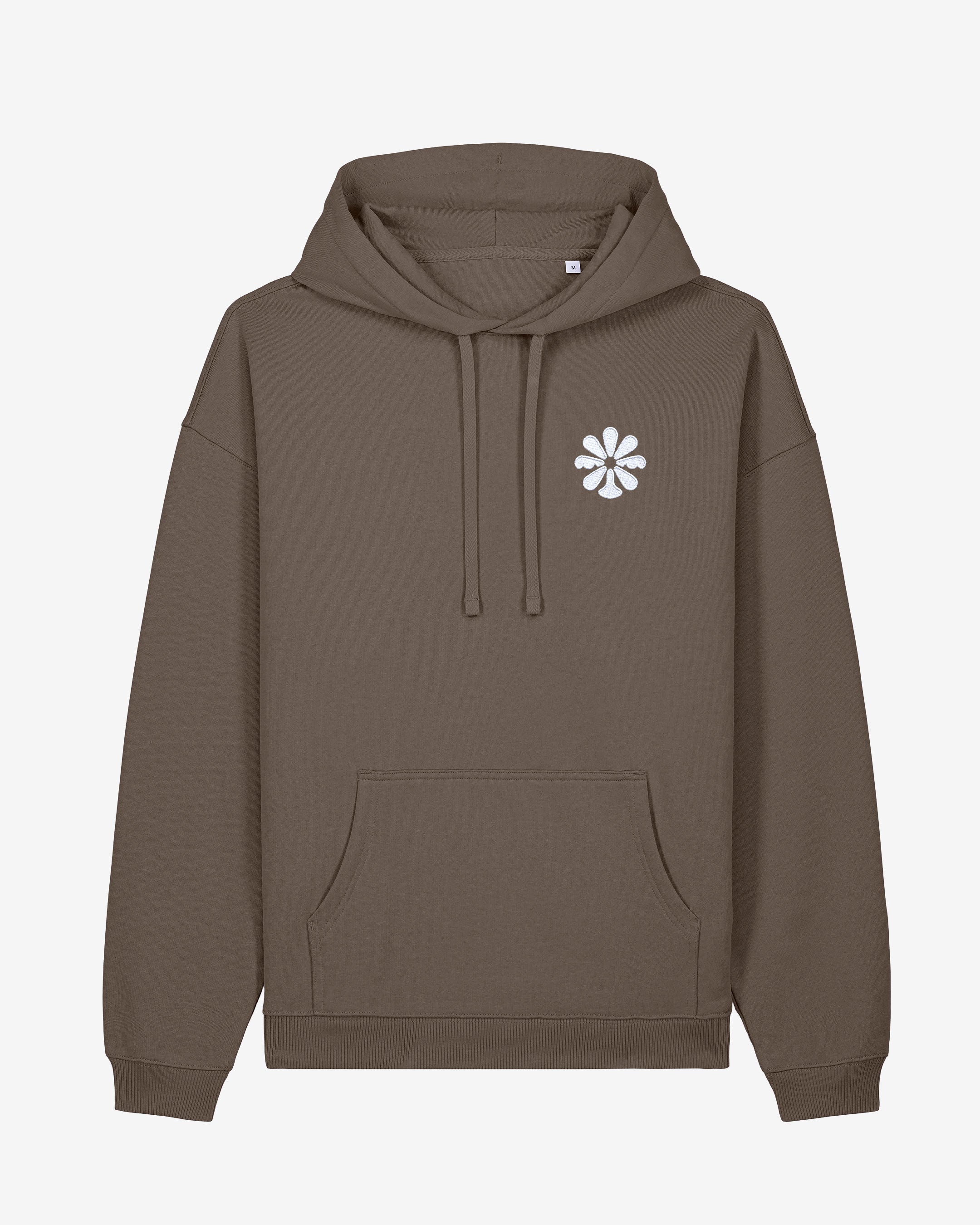 EARTH & US CLUB Bloom Stick Oversized Organic Hoodie
