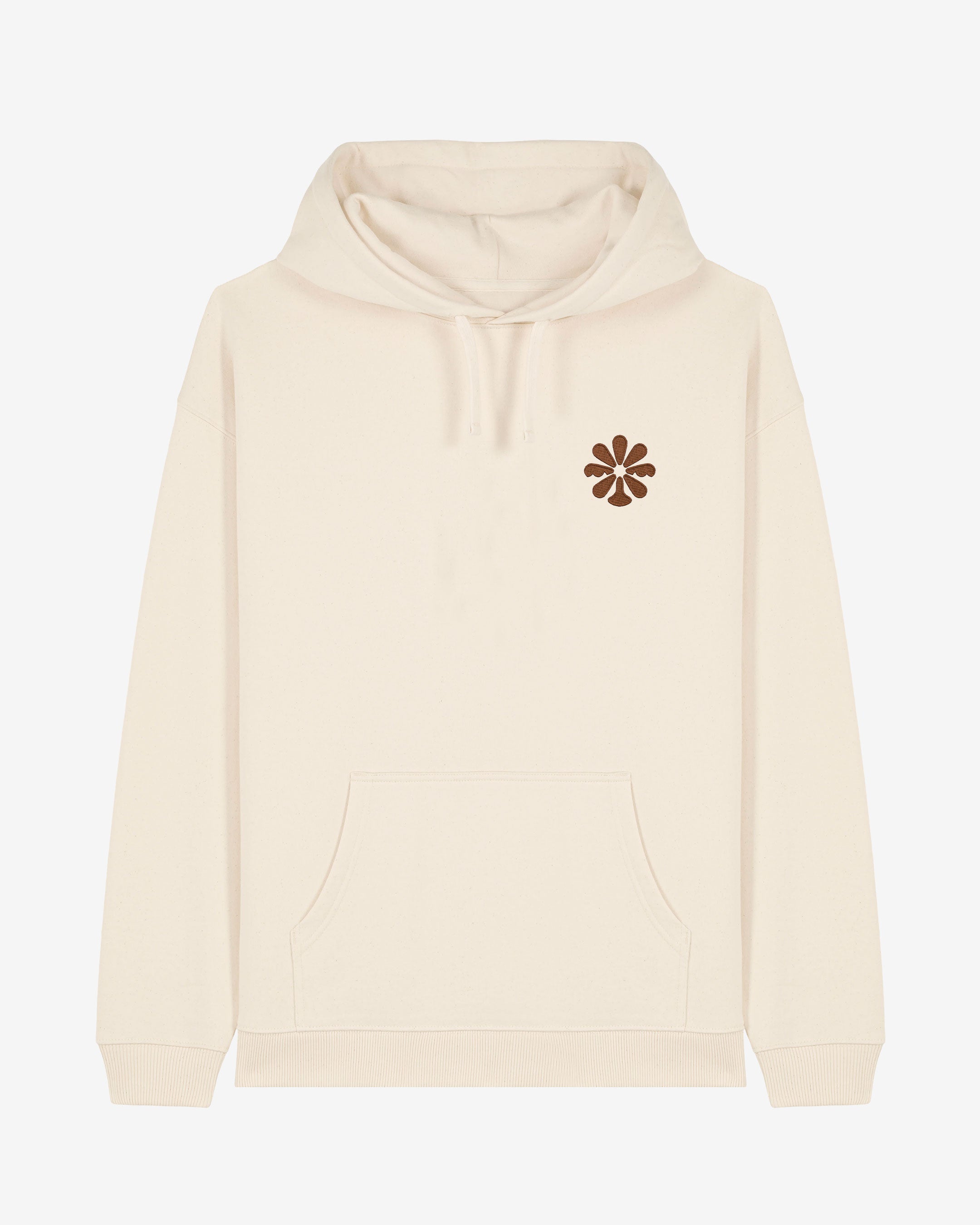 EARTH & US CLUB Bloom Stick Oversized Organic Hoodie