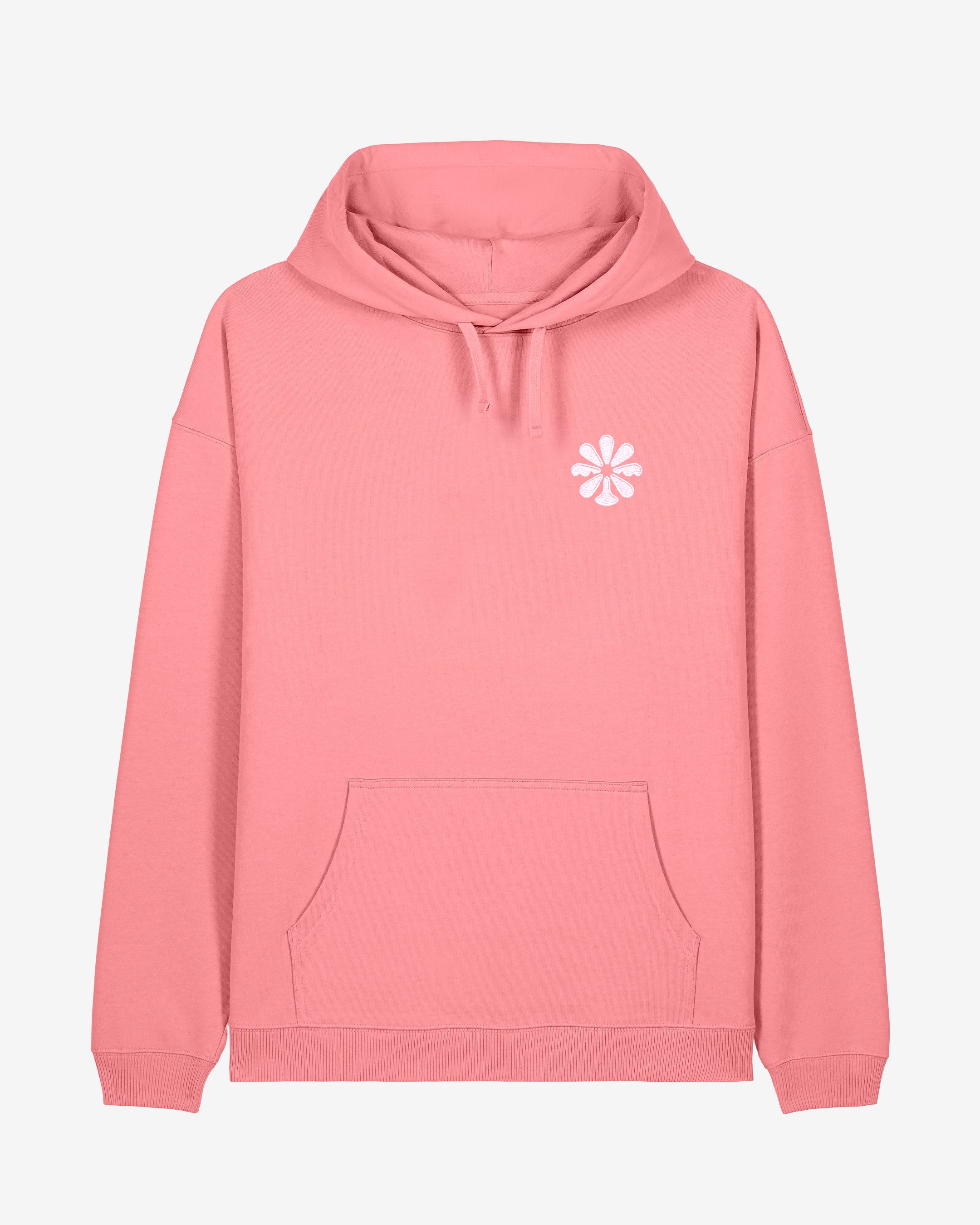 EARTH & US CLUB Bloom Stick Oversized Organic Hoodie