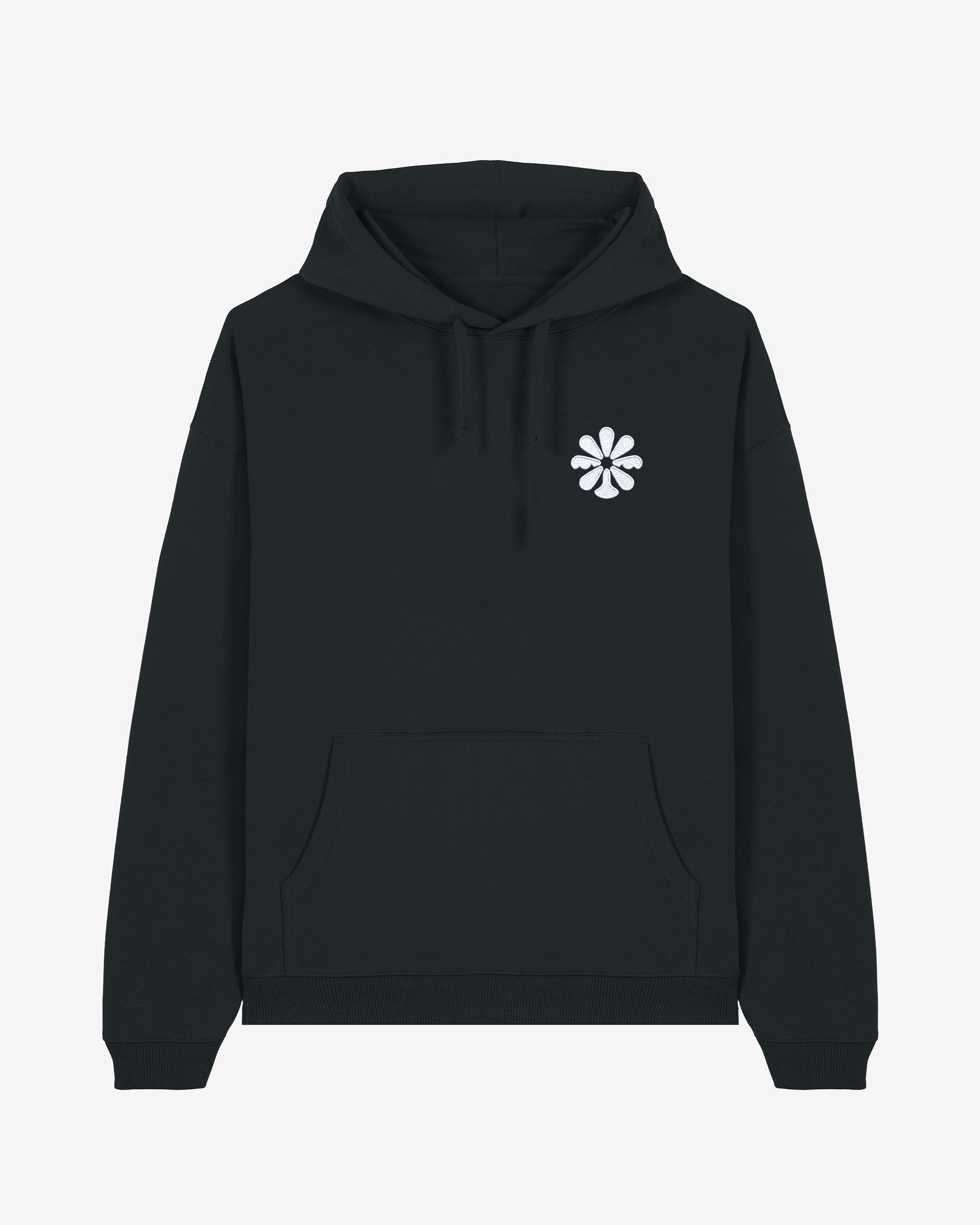 EARTH & US CLUB Bloom Stick Oversized Organic Hoodie