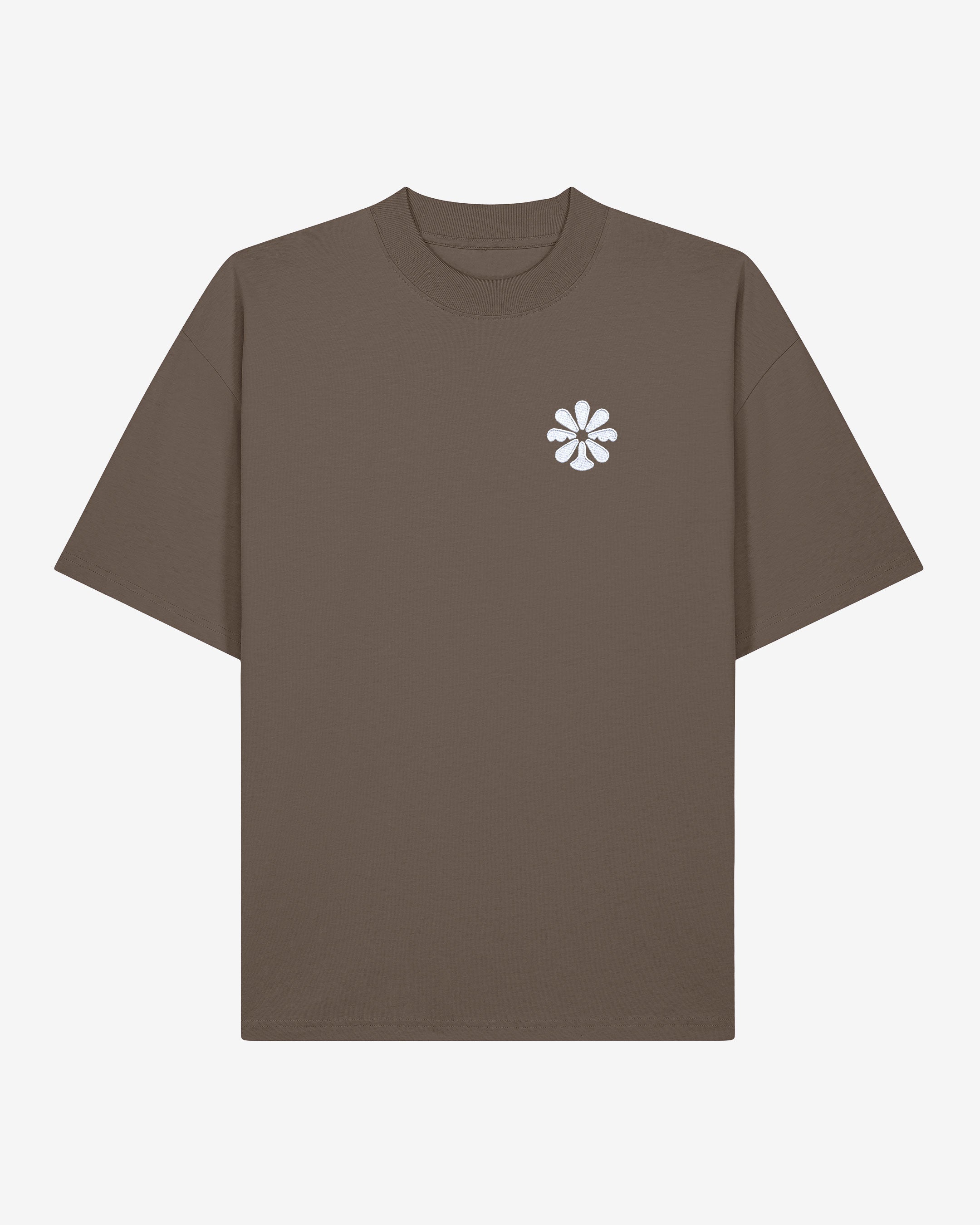EARTH & US CLUB Bloom Stick Oversized Organic Shirt