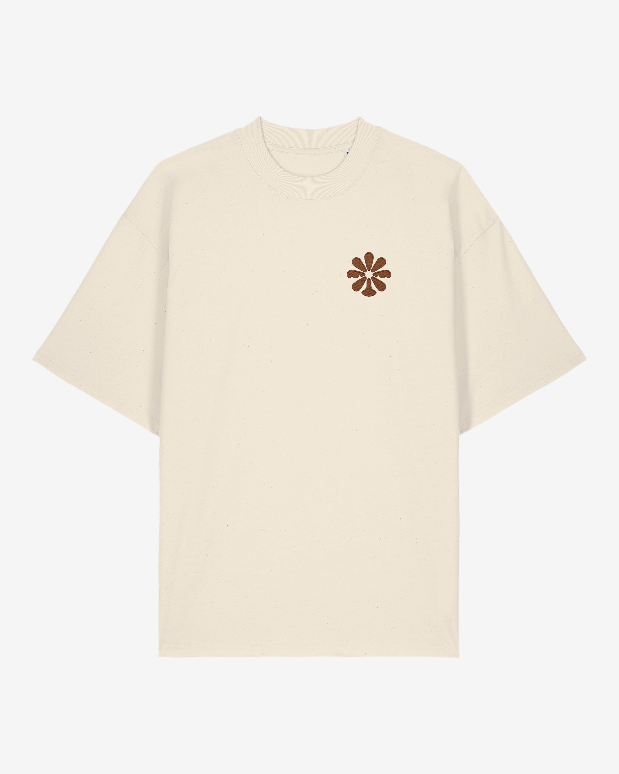 EARTH & US CLUB Bloom Stick Oversized Organic Shirt