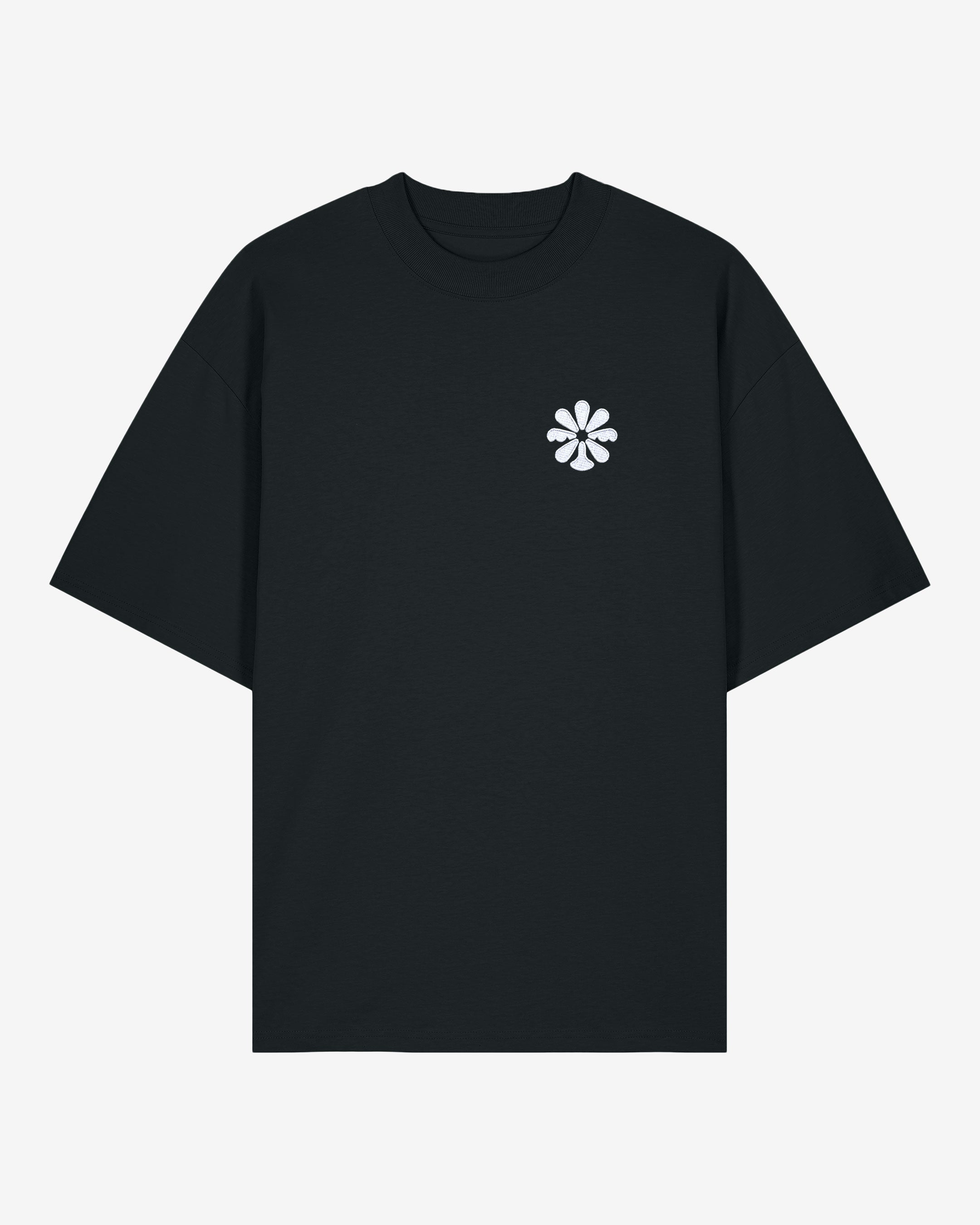EARTH & US CLUB Bloom Stick Oversized Organic Shirt
