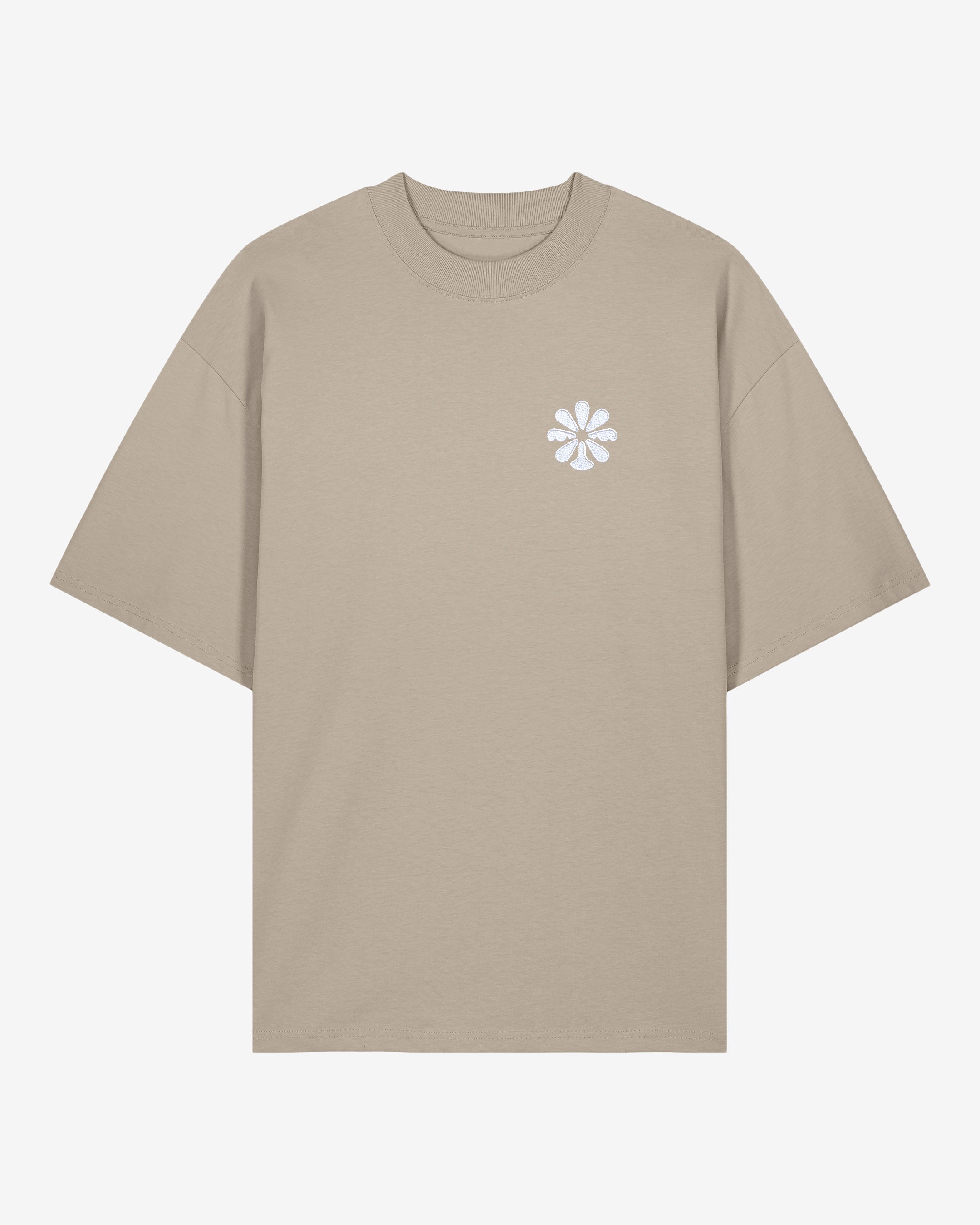 EARTH & US CLUB Bloom Stick Oversized Organic Shirt