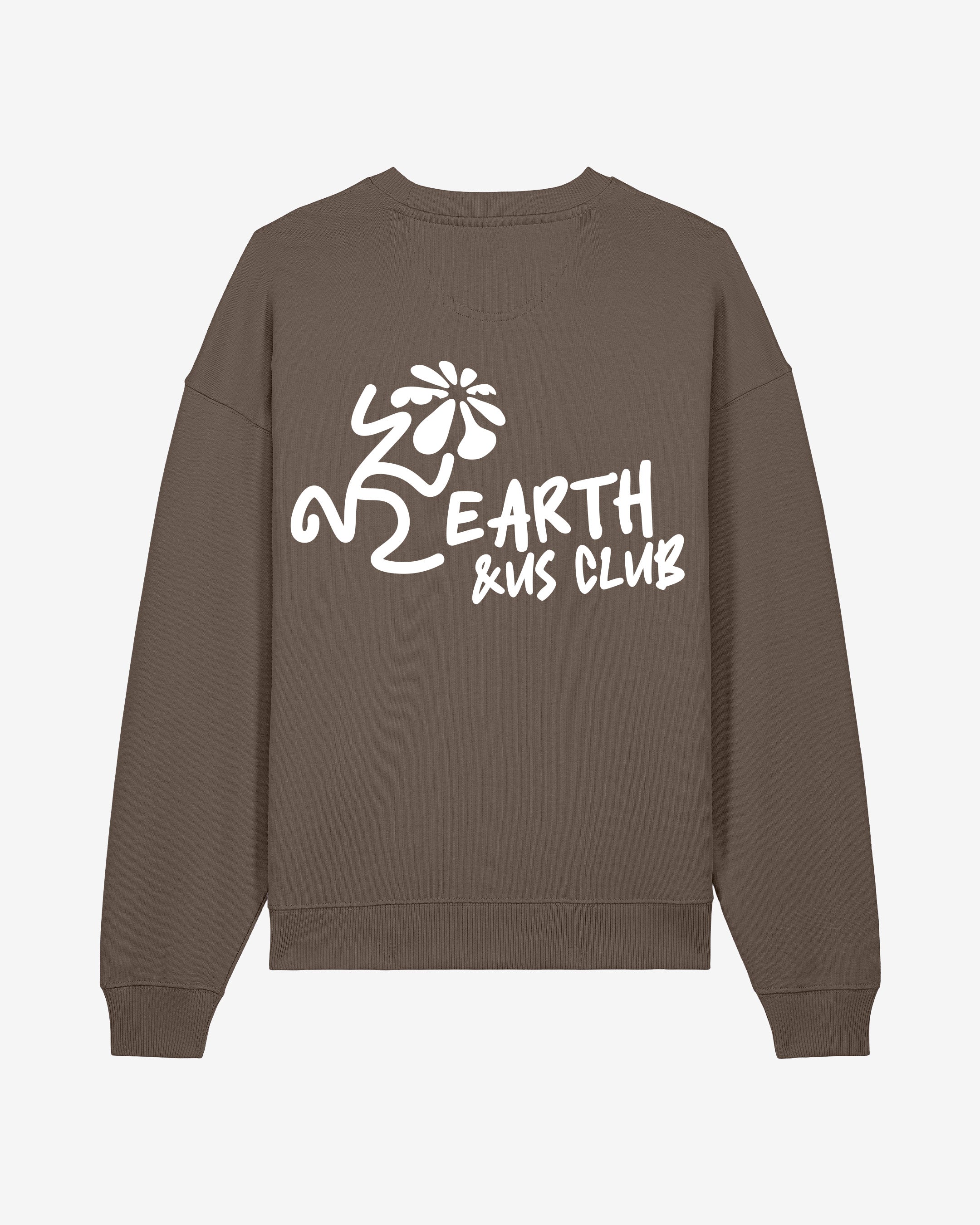 EARTH & US Core Oversized Organic Sweatshirt