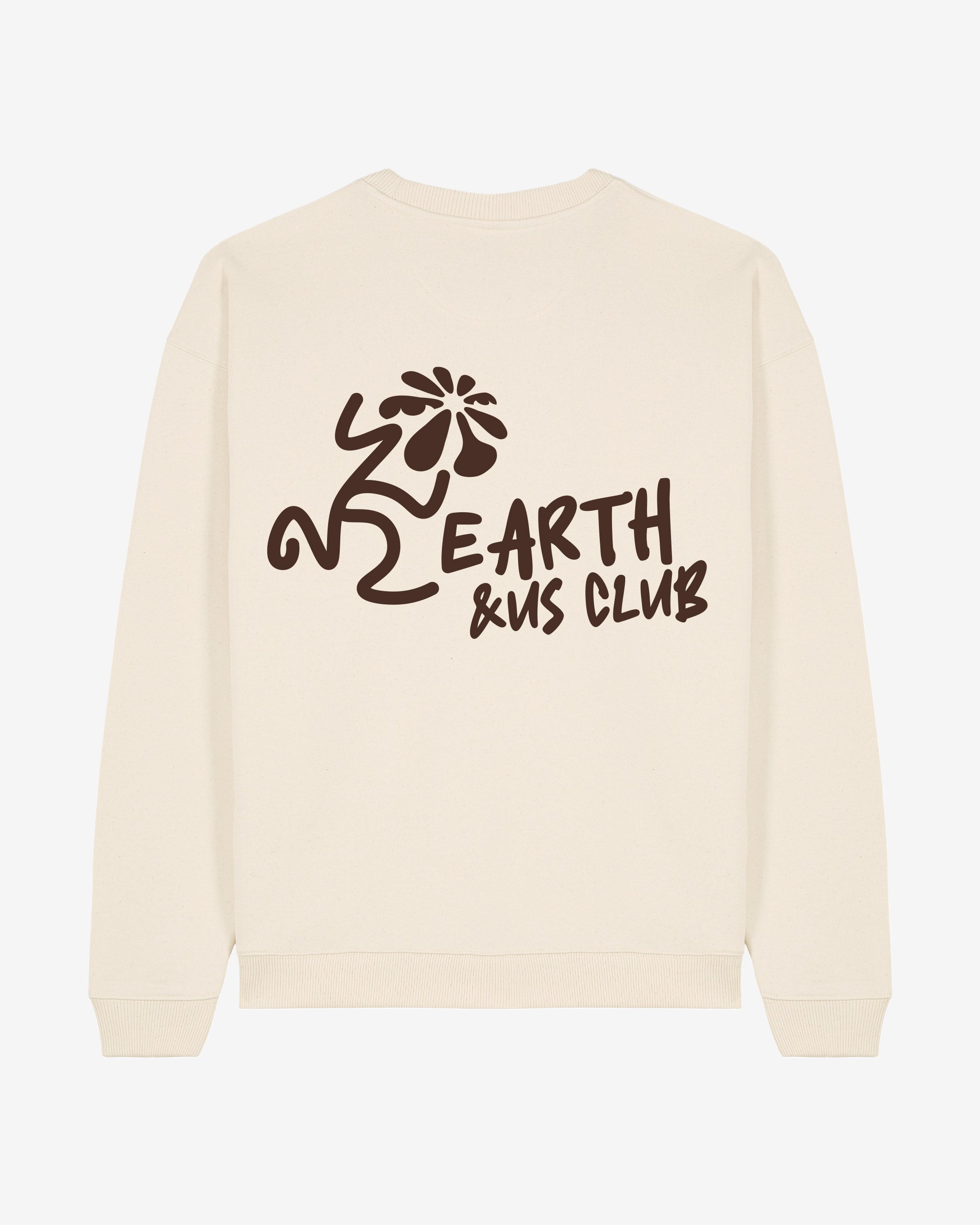 EARTH & US Core Oversized Organic Sweatshirt