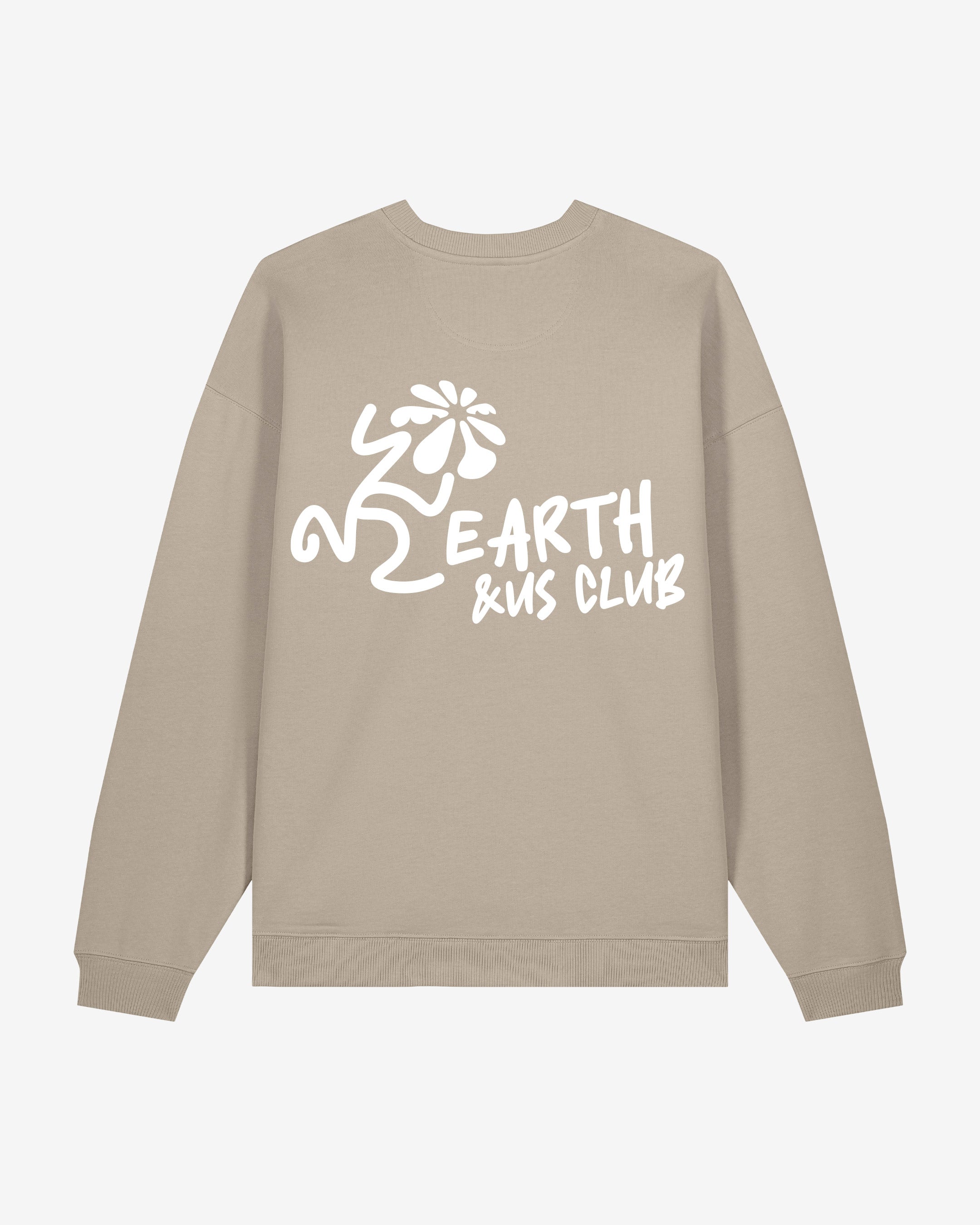 EARTH & US Core Oversized Organic Sweatshirt