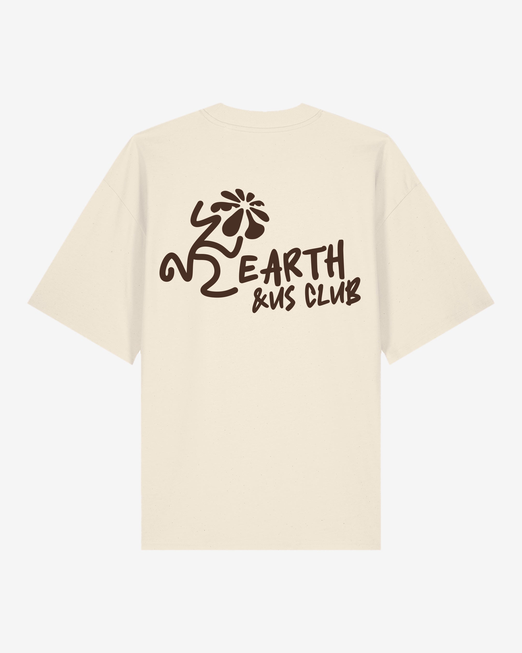 EARTH & US Core Oversized Organic Shirt