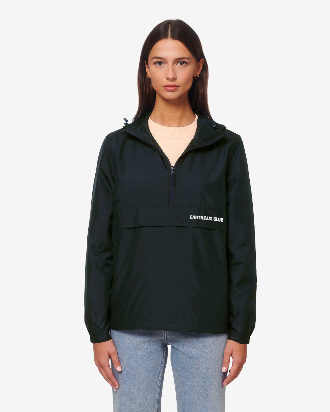 EARTH & US CLUB recycelter Windbreaker Pullover