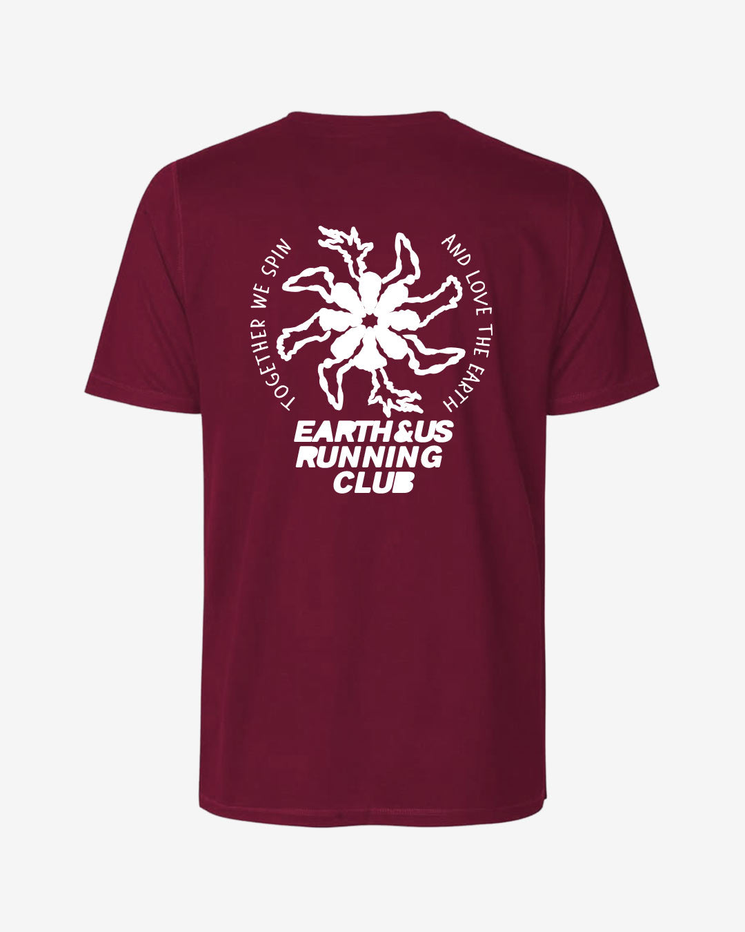 EARTH & US Running Club recyceltes Performance T-Shirt