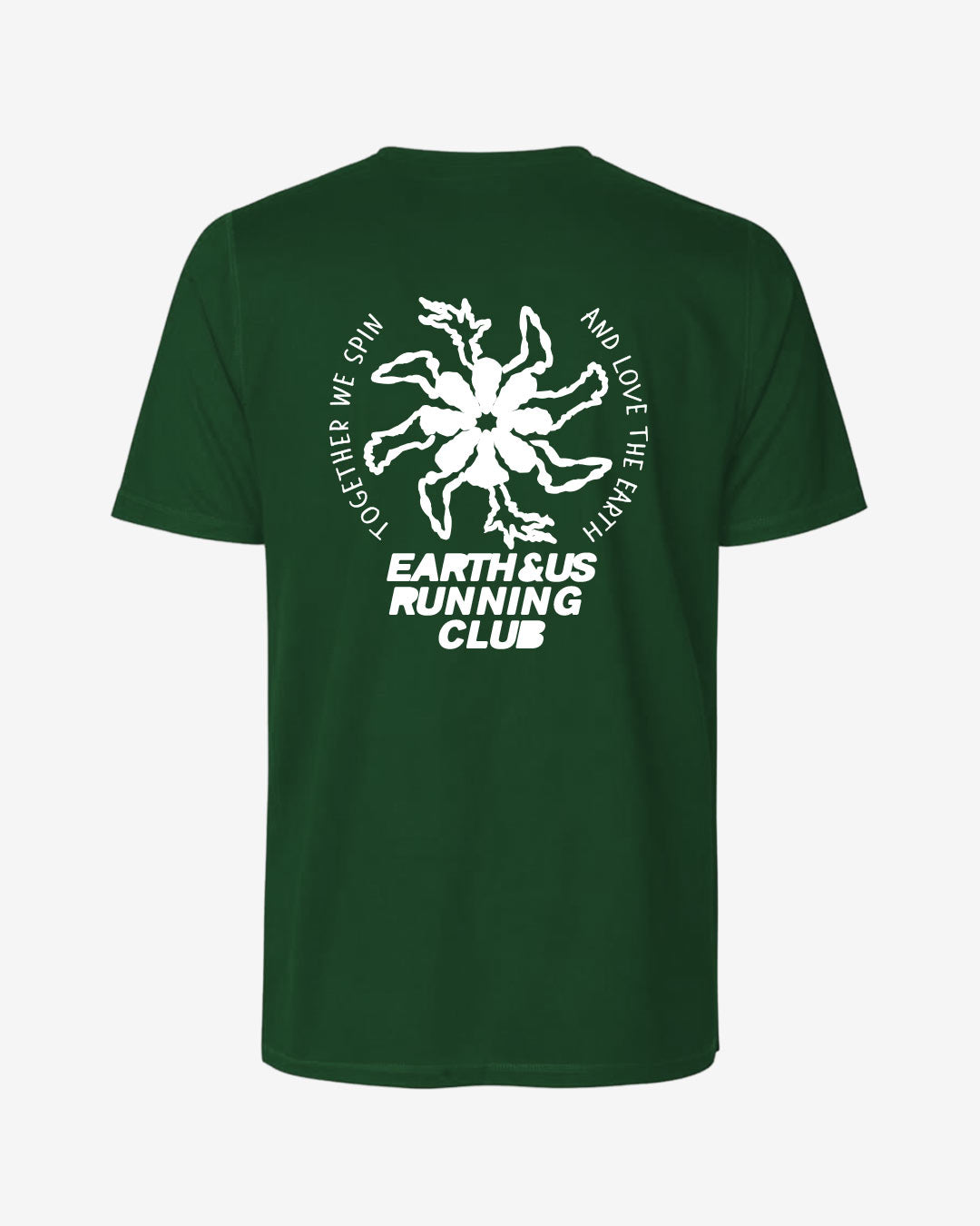 EARTH & US Running Club recyceltes Performance T-Shirt