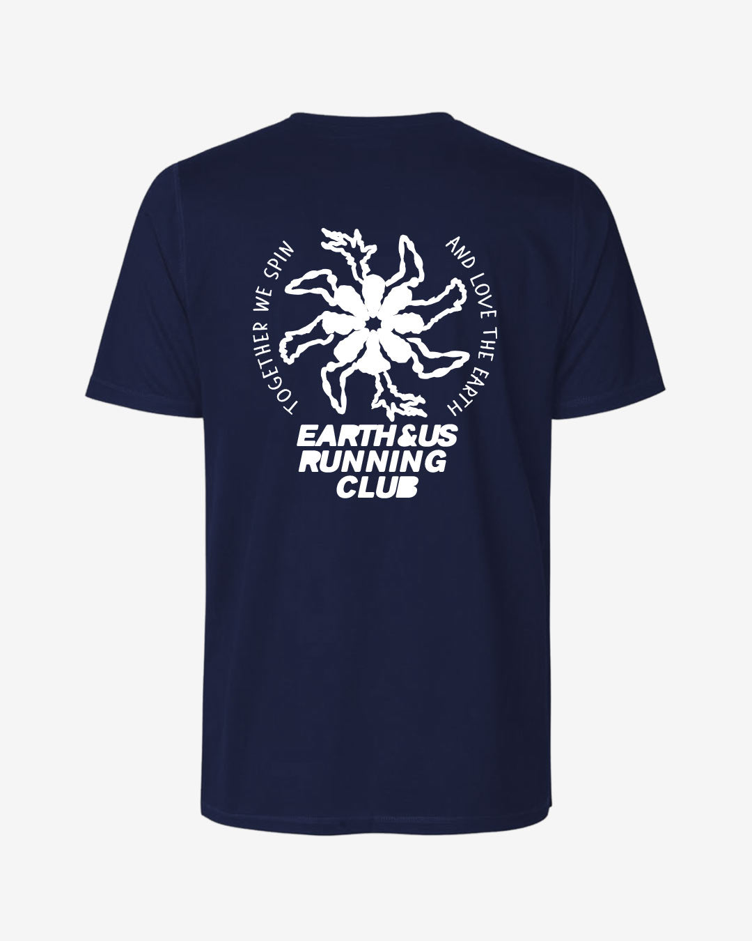 EARTH & US Running Club recyceltes Performance T-Shirt