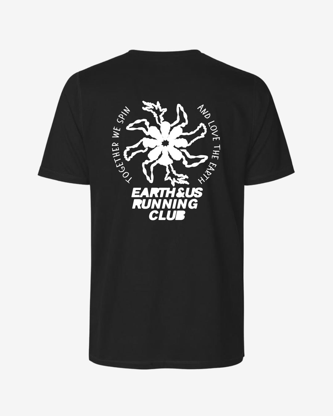 EARTH & US Running Club recyceltes Performance T-Shirt