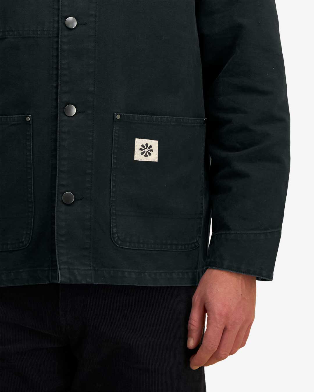 EARTH & US CLUB Iconic Label Organic Workwear Jacke