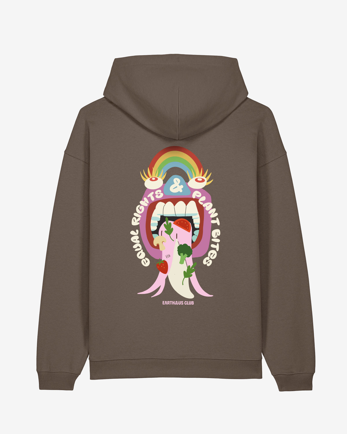 Equal Rights & Plant Bites Oversized Organic Hoodie