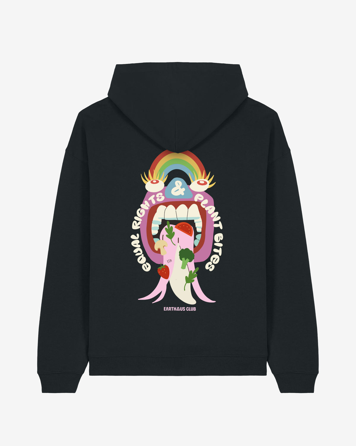 Equal Rights & Plant Bites Oversized Organic Hoodie