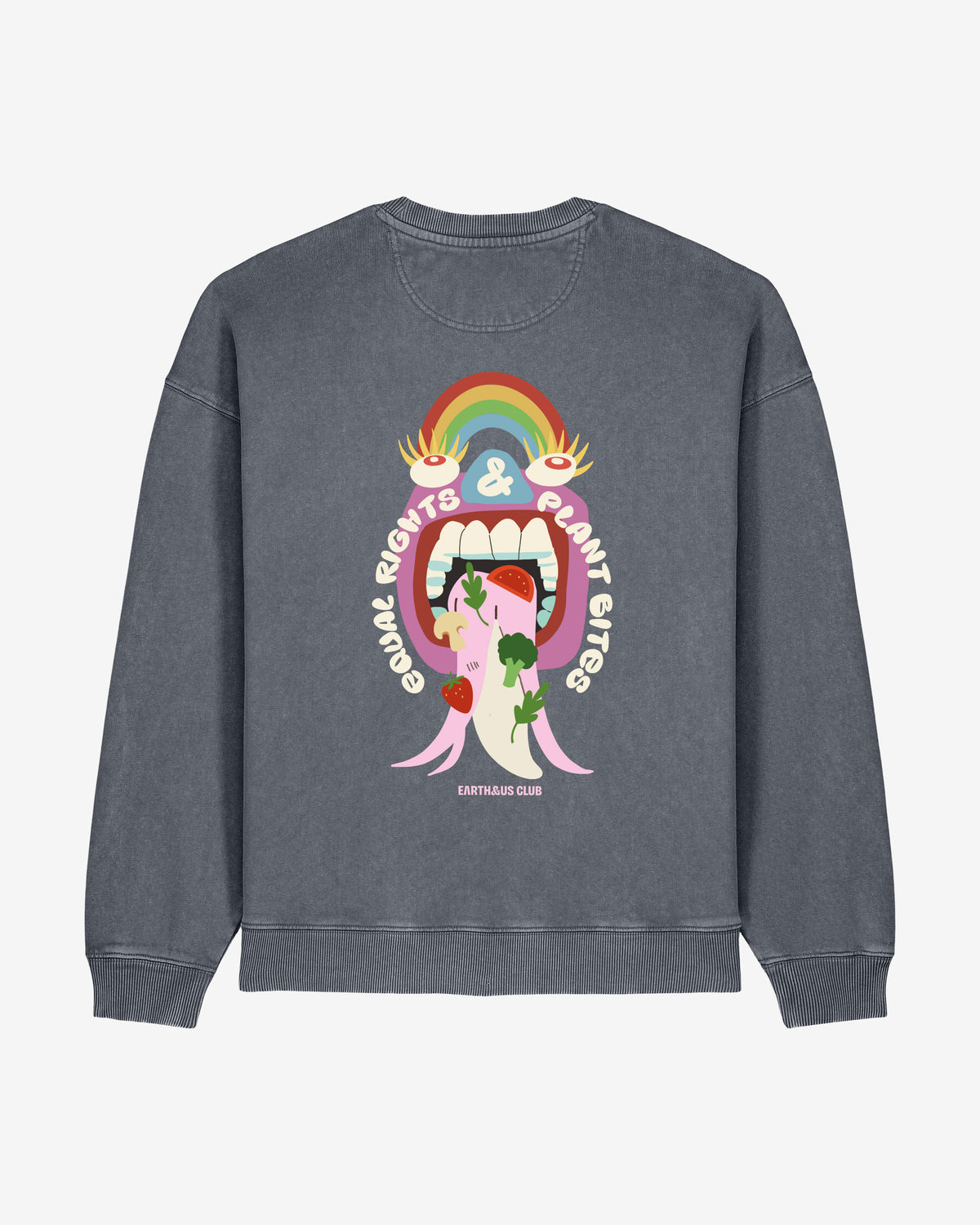Equal Rights & Plant Bites Oversized Organic Sweatshirt