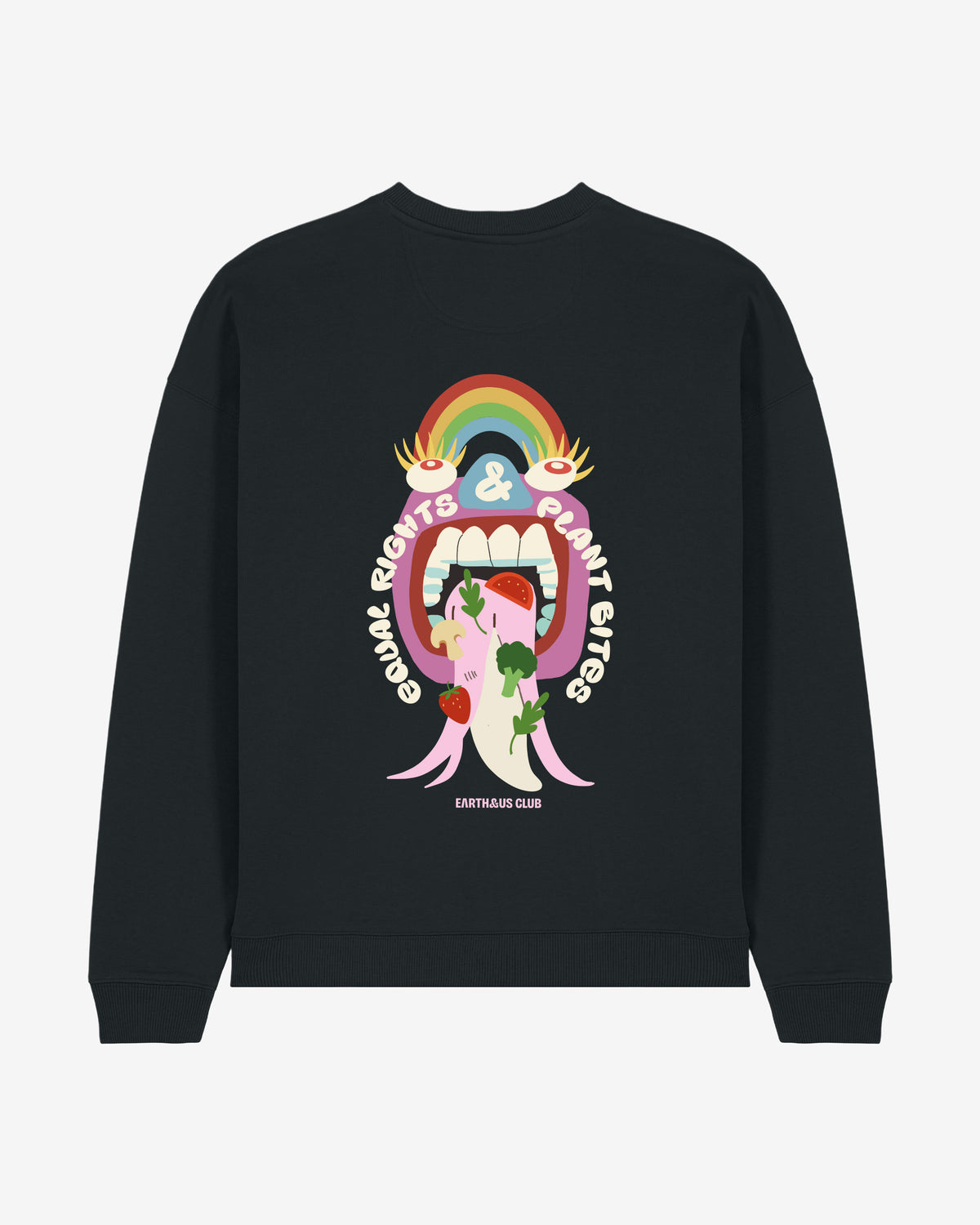 Equal Rights & Plant Bites Oversized Organic Sweatshirt