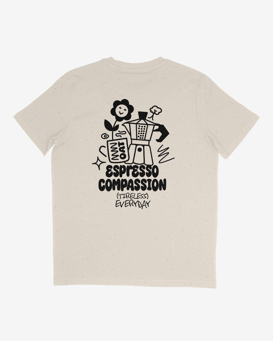 Second Choice Espresso Compassion Organic Shirt in Größe XS