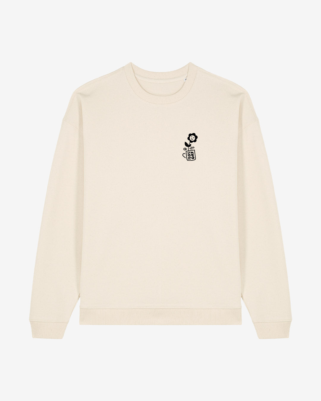 Espresso Compassion Oversized Organic Sweater