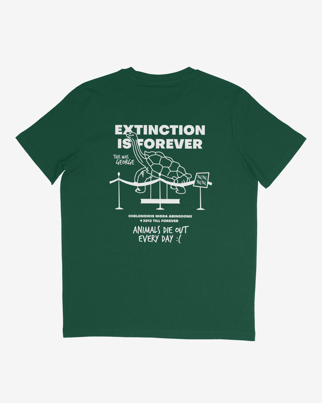 Extinction Is Forever Organic Shirt