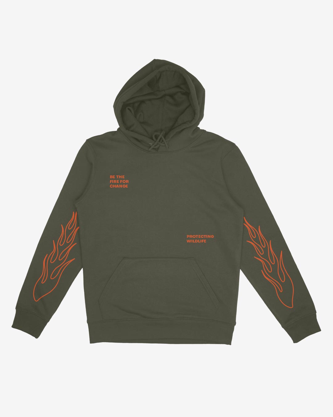 FIRE FOR CHANGE Organic Hoodie
